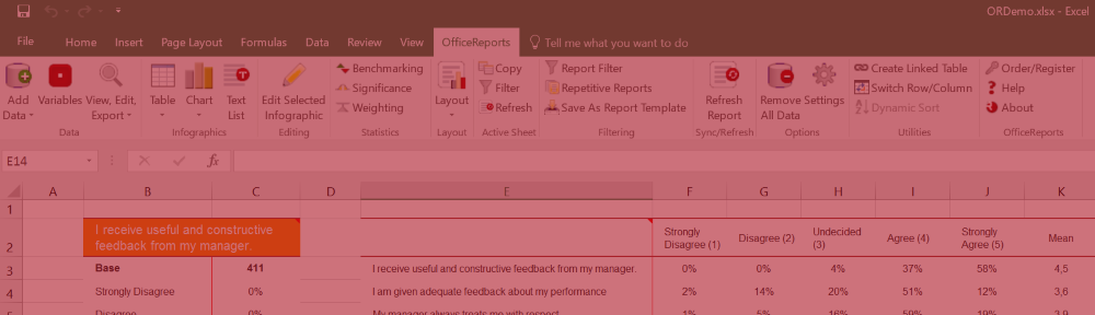 Reporting in Excel and PowerPoint